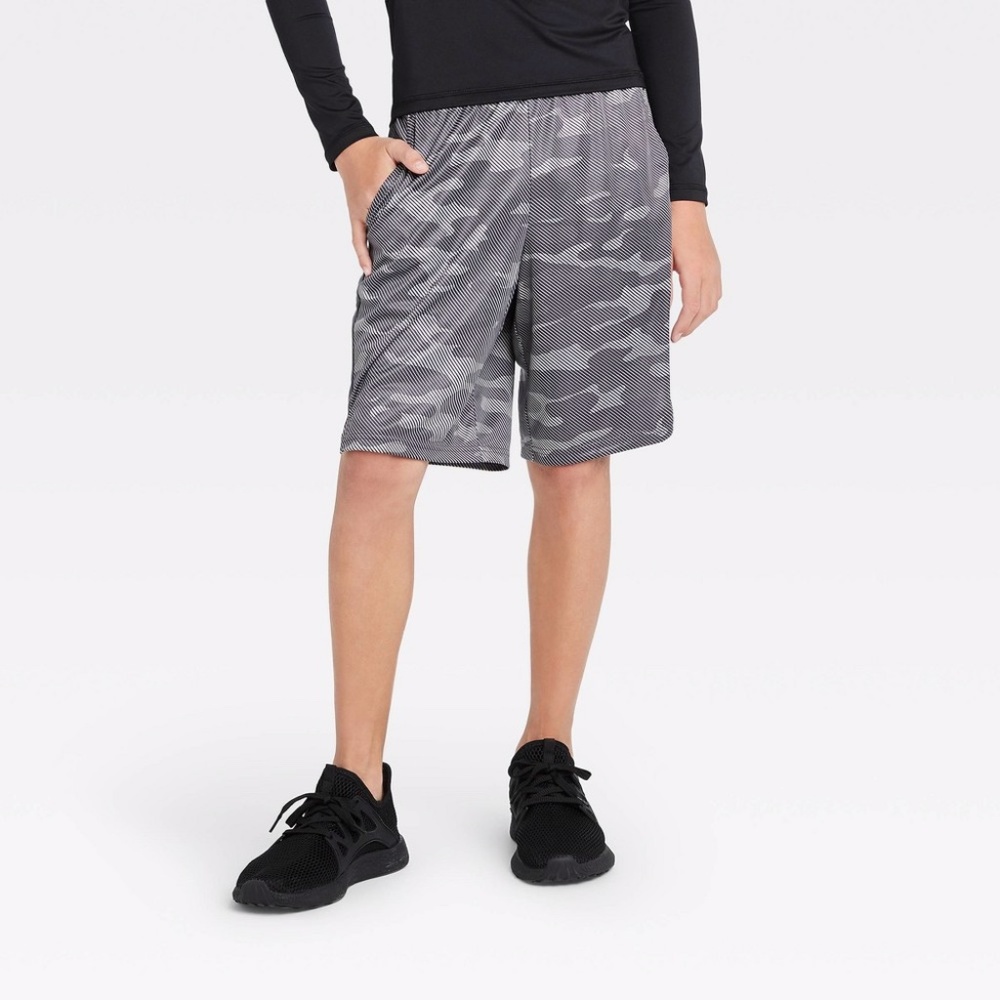 Boys' Basketball Camo Print Shorts - All in Motion